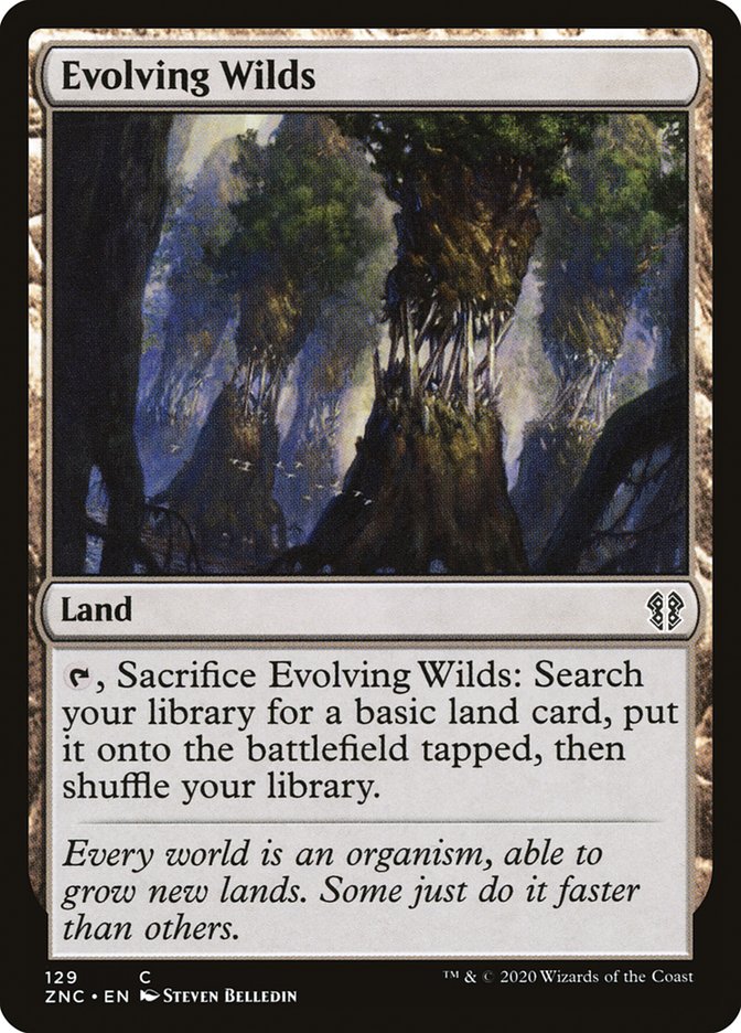 Evolving Wilds [Zendikar Rising Commander] | Tables and Towers