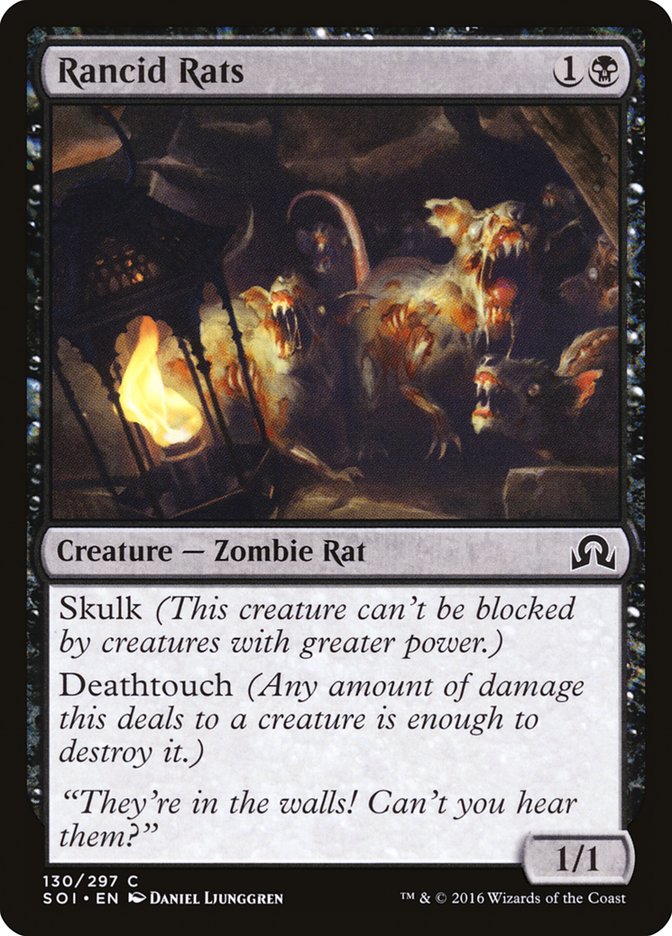 Rancid Rats [Shadows over Innistrad] | Tables and Towers