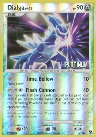 Dialga (16/106) [Burger King Promos: 2009 Collection] | Tables and Towers