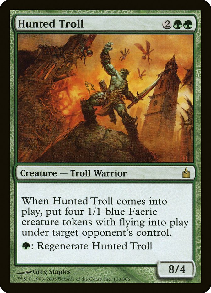 Hunted Troll [Ravnica: City of Guilds] | Tables and Towers