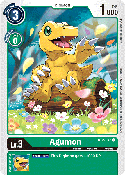 Agumon [BT2-043] [Release Special Booster Ver.1.0] | Tables and Towers