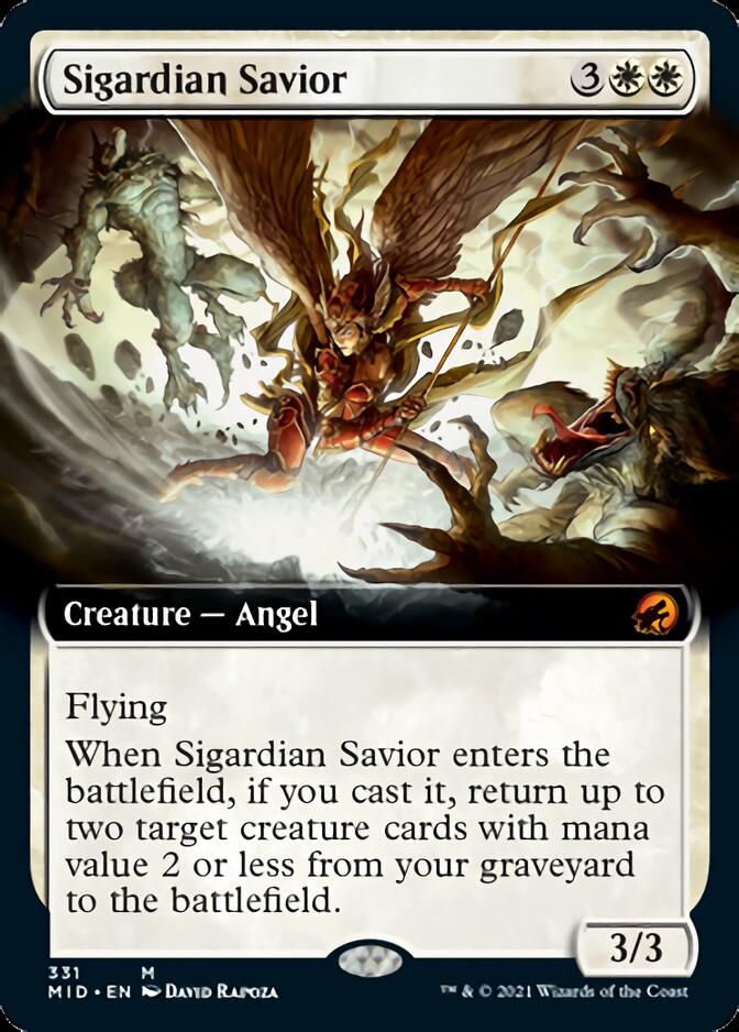 Sigardian Savior (Extended Art) [Innistrad: Midnight Hunt] | Tables and Towers