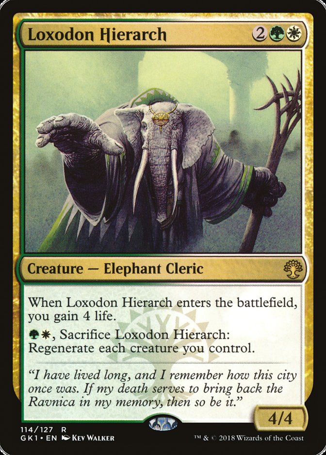 Loxodon Hierarch [Guilds of Ravnica Guild Kit] | Tables and Towers