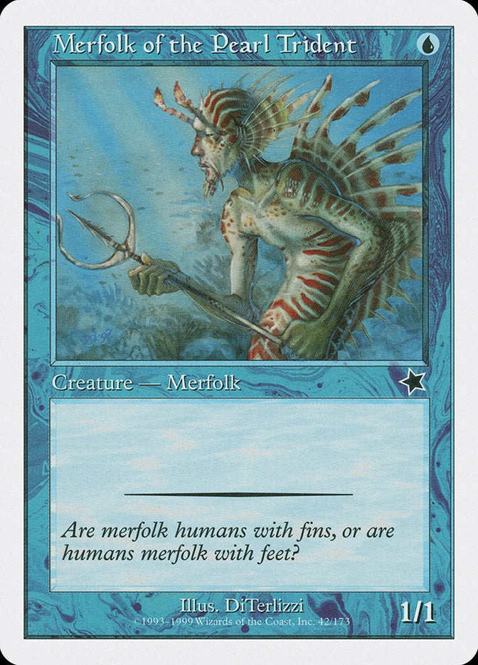 Merfolk of the Pearl Trident [Starter 1999] | Tables and Towers