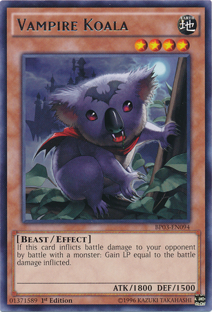 Vampire Koala [BP03-EN094] Rare | Tables and Towers