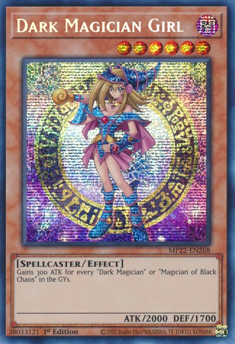 Dark Magician Girl [MP22-EN268] Prismatic Secret Rare | Tables and Towers