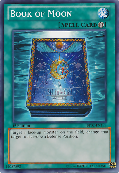 Book of Moon [BP02-EN138] Mosaic Rare | Tables and Towers