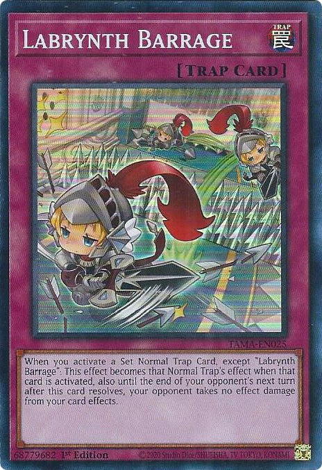 Labrynth Barrage [TAMA-EN025] Super Rare | Tables and Towers