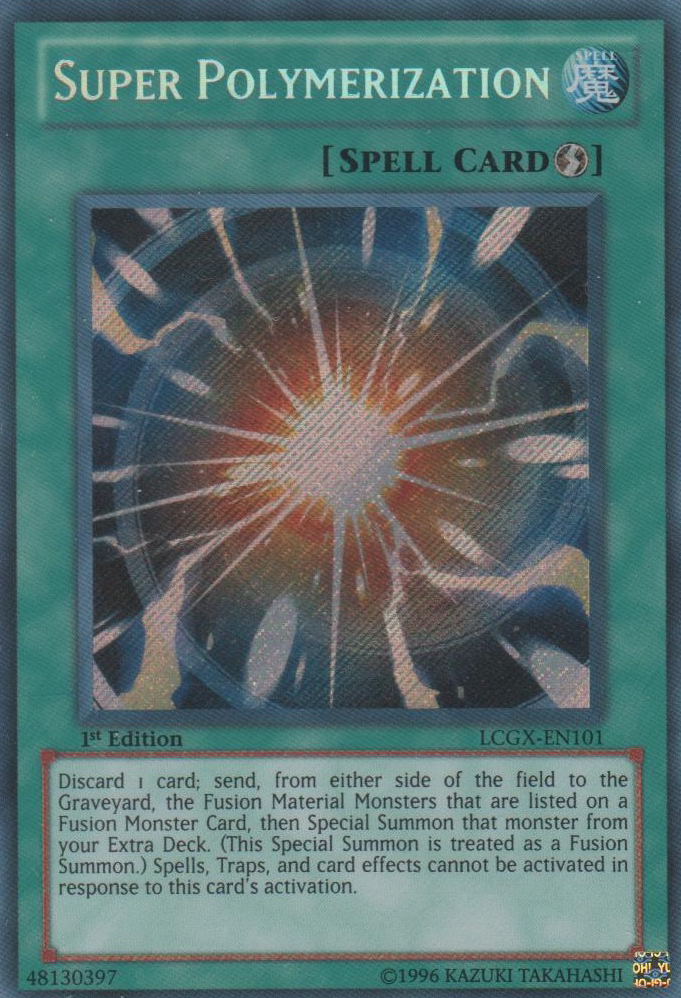 Super Polymerization [LCGX-EN101] Secret Rare | Tables and Towers