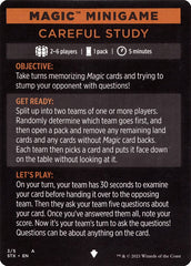 Careful Study (Magic Minigame) [Strixhaven: School of Mages Minigame] | Tables and Towers