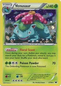 Venusaur (3/108) (Cosmos Holo) (Blister Exclusive) [Black & White: Dark Explorers] | Tables and Towers