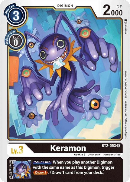 Keramon [BT2-053] [Release Special Booster Ver.1.0] | Tables and Towers