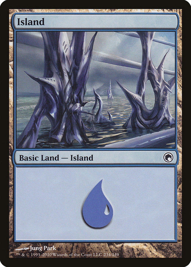 Island (234) [Scars of Mirrodin] | Tables and Towers