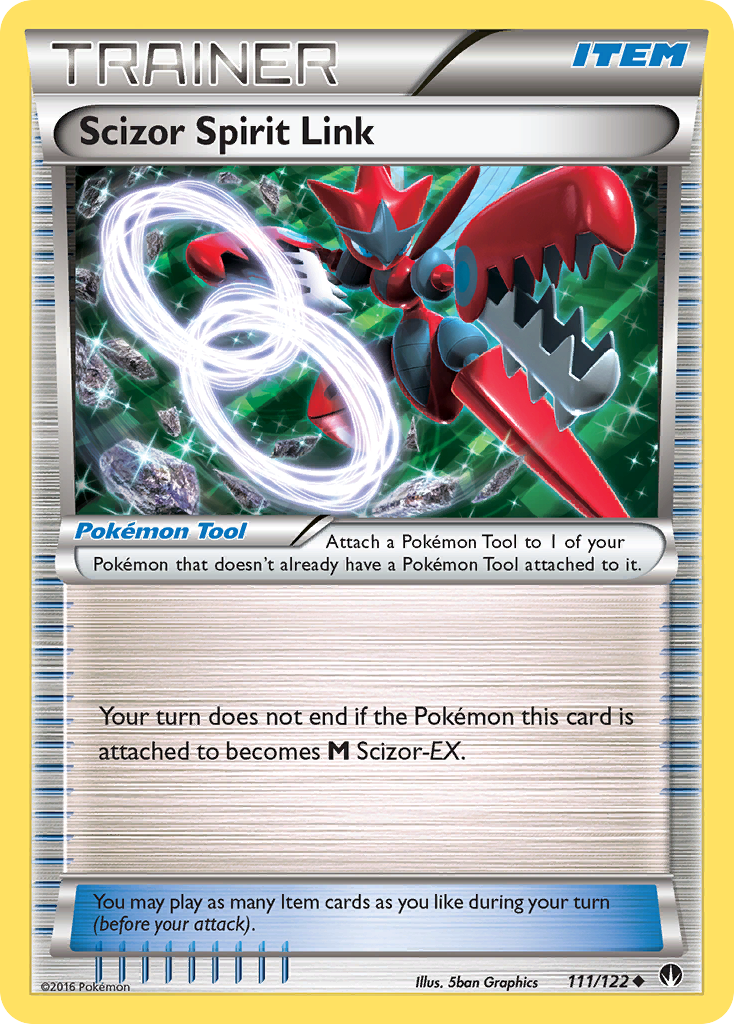 Scizor Spirit Link (111/122) [XY: BREAKpoint] | Tables and Towers