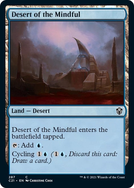 Desert of the Mindful [Commander 2021] | Tables and Towers