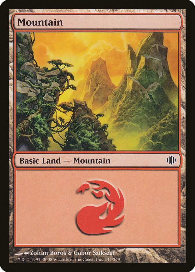 Mountain (245) [Shards of Alara] | Tables and Towers