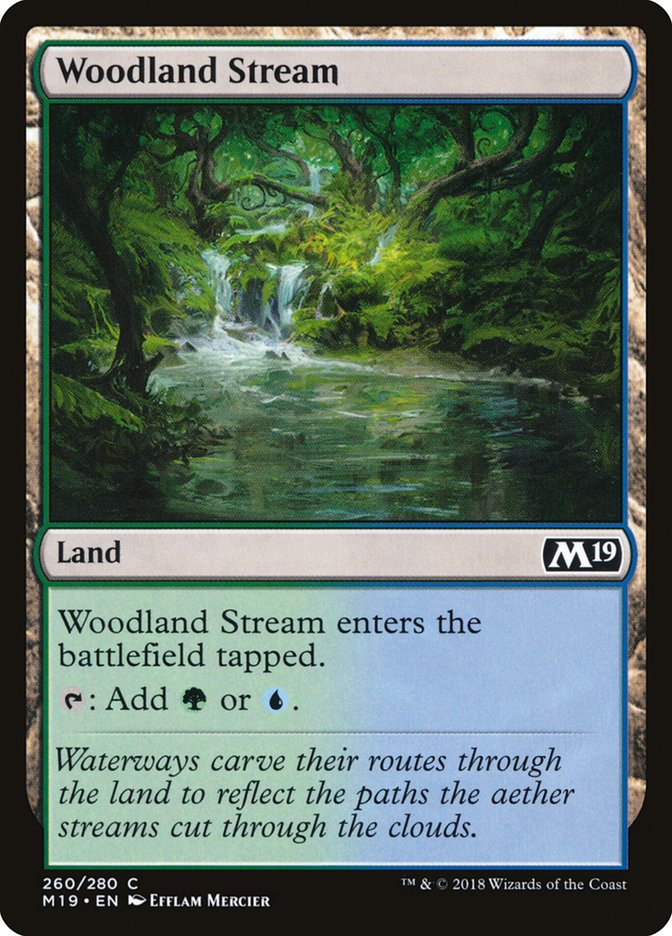 Woodland Stream [Core Set 2019] | Tables and Towers