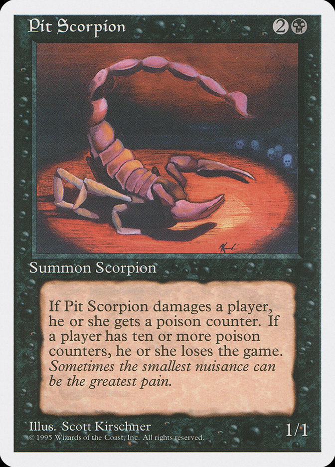 Pit Scorpion [Fourth Edition] | Tables and Towers