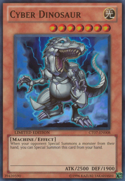 Cyber Dinosaur [CT07-EN008] Super Rare | Tables and Towers