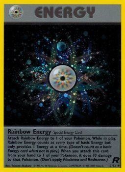 Rainbow Energy (17/82) [Team Rocket Unlimited] | Tables and Towers