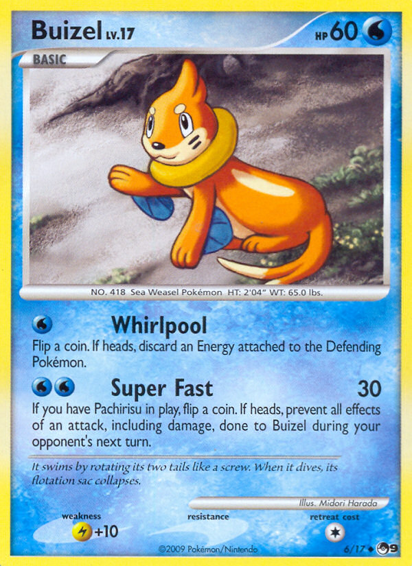 Buizel (6/17) [POP Series 9] | Tables and Towers