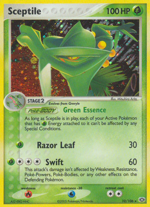 Sceptile (10/106) [EX: Emerald] | Tables and Towers