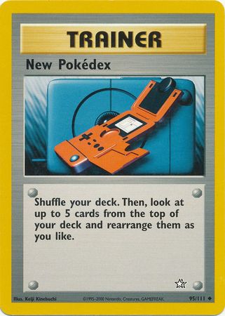 New Pokedex (95/111) [Neo Genesis Unlimited] | Tables and Towers