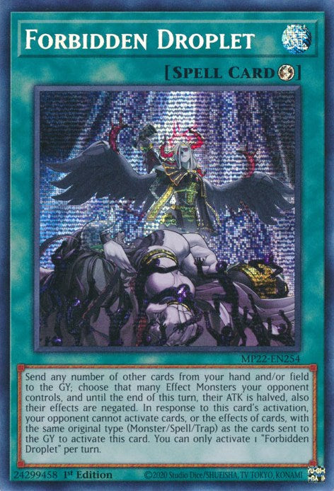 Forbidden Droplet [MP22-EN254] Prismatic Secret Rare | Tables and Towers