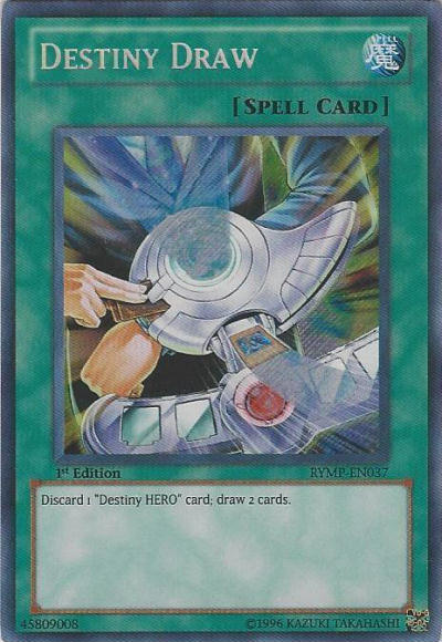 Destiny Draw [RYMP-EN037] Secret Rare | Tables and Towers