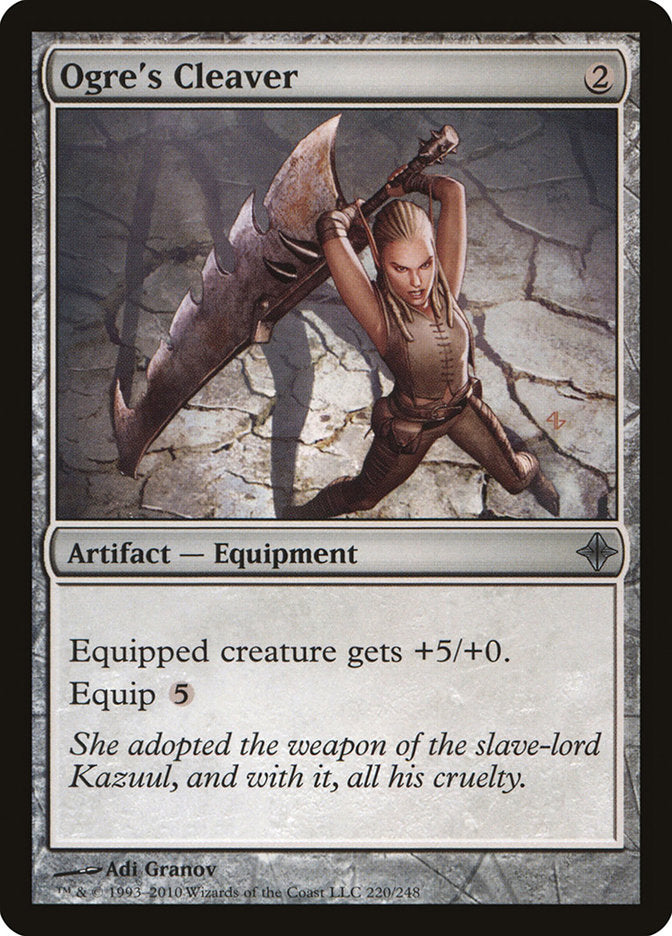 Ogre's Cleaver [Rise of the Eldrazi] | Tables and Towers