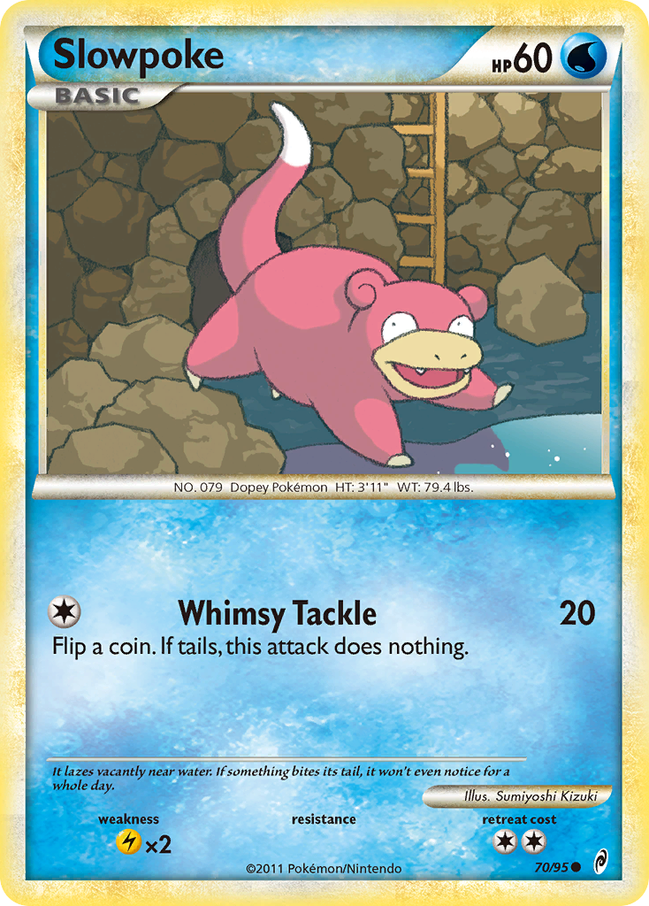 Slowpoke (70/95) [HeartGold & SoulSilver: Call of Legends] | Tables and Towers