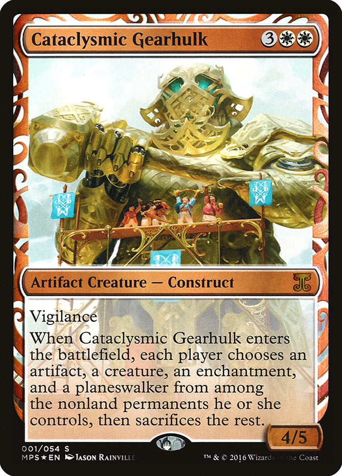 Cataclysmic Gearhulk [Kaladesh Inventions] | Tables and Towers