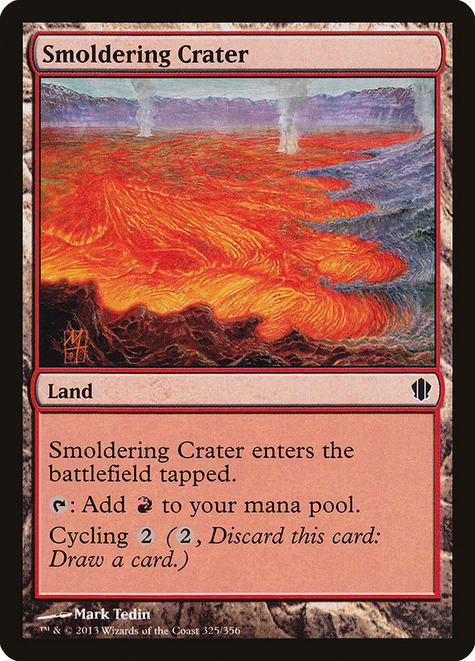 Smoldering Crater [Commander 2013] | Tables and Towers