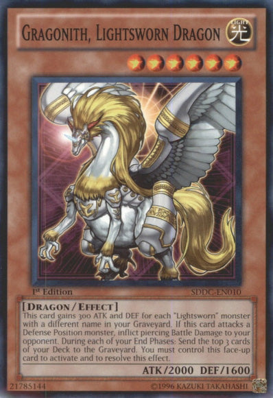 Gragonith, Lightsworn Dragon [SDDC-EN010] Common | Tables and Towers