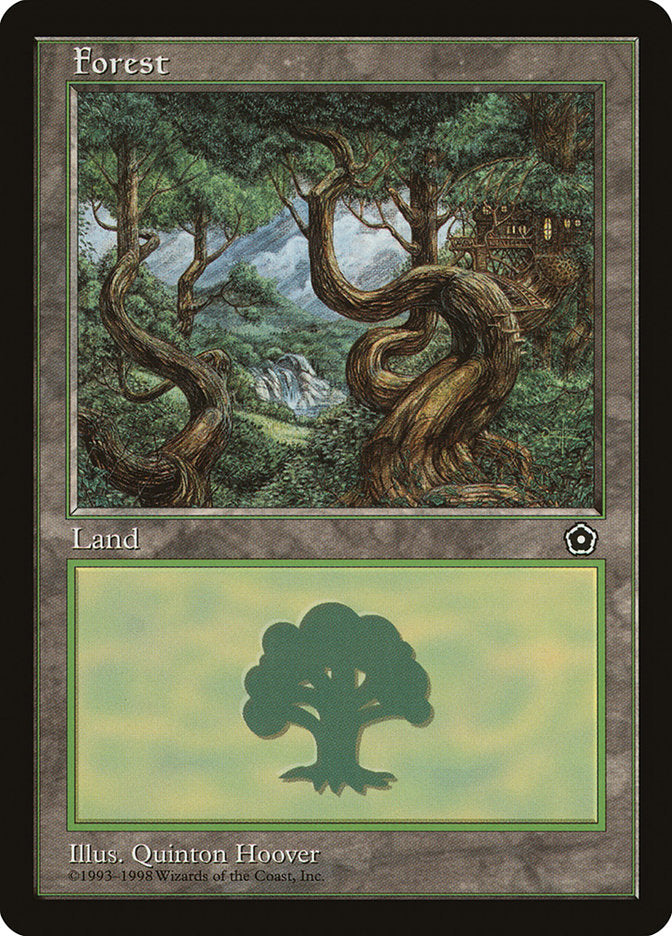 Forest (Treehouse on Right / Green Signature) [Portal Second Age] | Tables and Towers