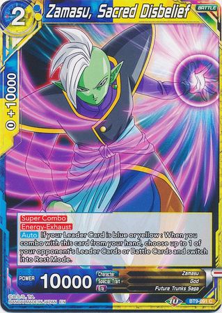 Zamasu, Sacred Disbelief (BT9-091) [Universal Onslaught] | Tables and Towers