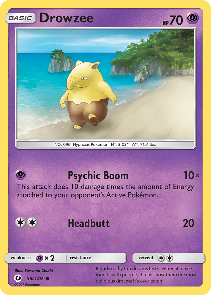 Drowzee (59/149) [Sun & Moon: Base Set] | Tables and Towers