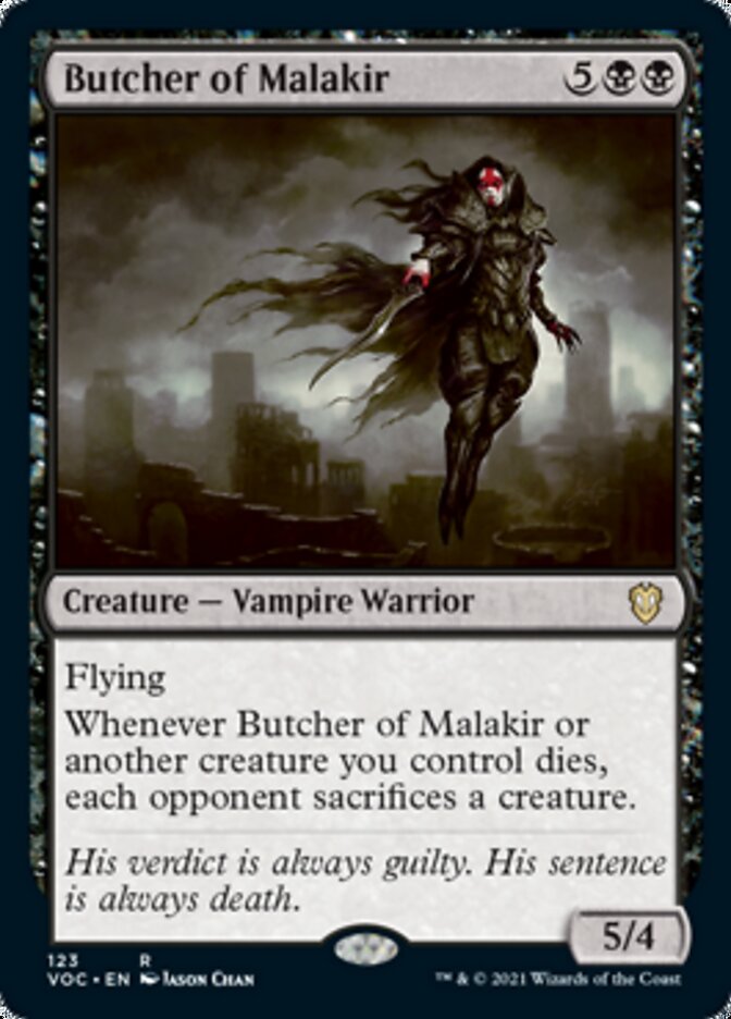 Butcher of Malakir [Innistrad: Crimson Vow Commander] | Tables and Towers