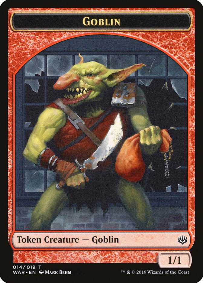 Goblin Token [War of the Spark Tokens] | Tables and Towers