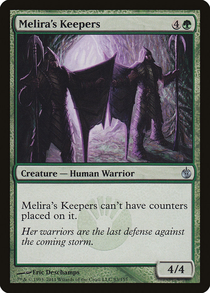 Melira's Keepers [Mirrodin Besieged] | Tables and Towers