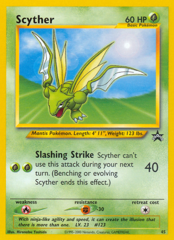 Scyther (45) [Wizards of the Coast: Black Star Promos] | Tables and Towers