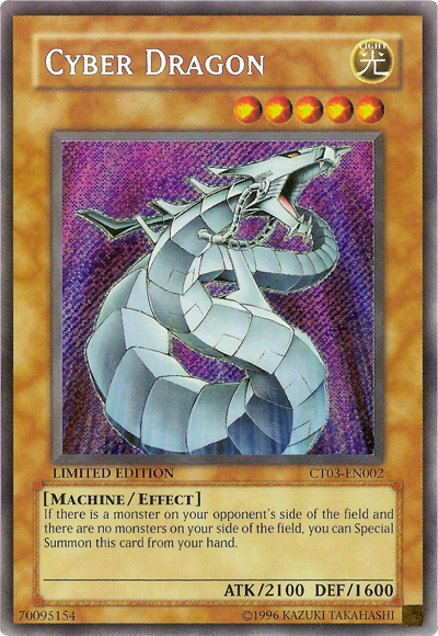 Cyber Dragon [CT03-EN002] Secret Rare | Tables and Towers