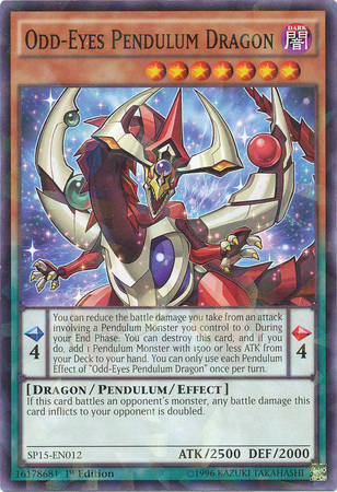 Odd-Eyes Pendulum Dragon [SP15-EN012] Shatterfoil Rare | Tables and Towers