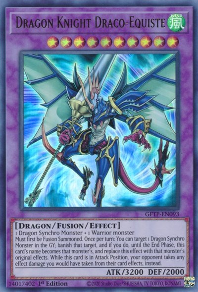 Dragon Knight Draco-Equiste [GFTP-EN093] Ultra Rare | Tables and Towers