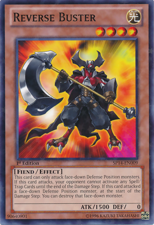 Reverse Buster [SP14-EN009] Starfoil Rare | Tables and Towers