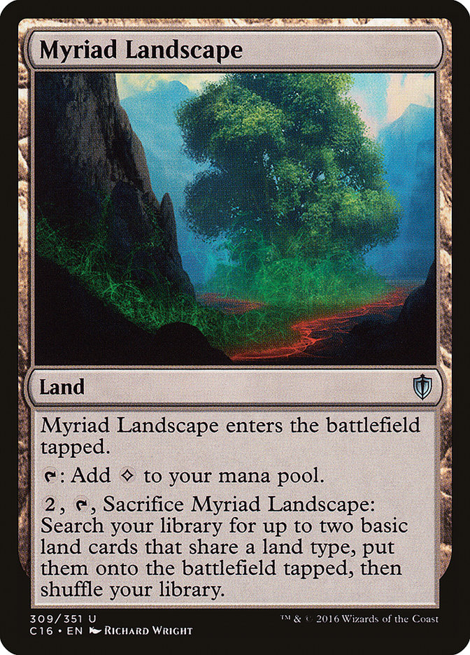 Myriad Landscape [Commander 2016] | Tables and Towers