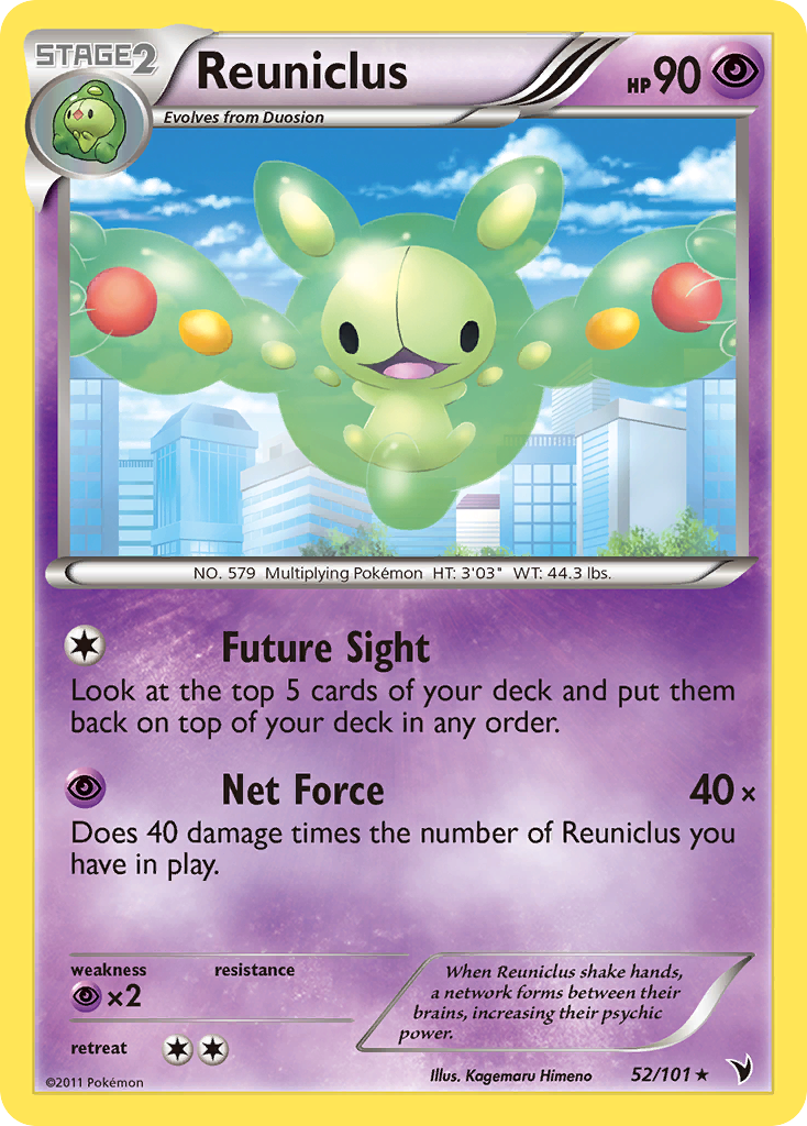 Reuniclus (52/101) [Black & White: Noble Victories] | Tables and Towers