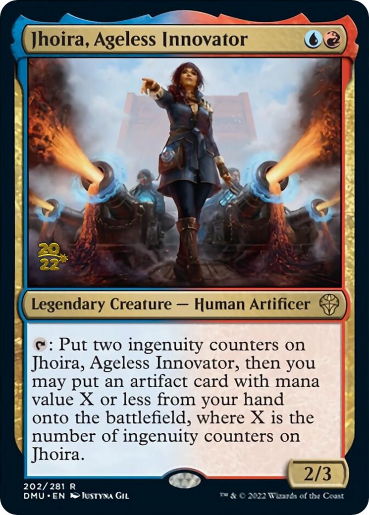 Jhoira, Ageless Innovator [Dominaria United Prerelease Promos] | Tables and Towers