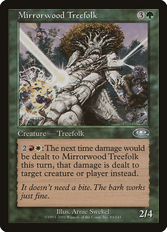 Mirrorwood Treefolk [Planeshift] | Tables and Towers