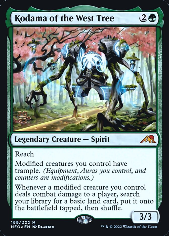 Kodama of the West Tree [Kamigawa: Neon Dynasty Prerelease Promos] | Tables and Towers